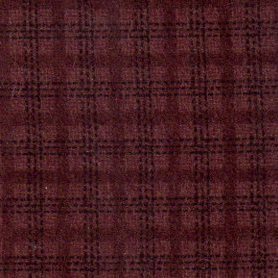 Wool & Needle Flannel - Small Aubagine check
