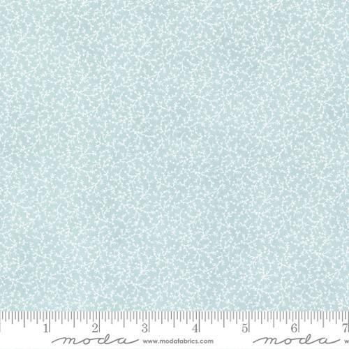 3 Sisters Cascade Sky - Soft grey/blue background with tiny white stems