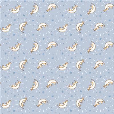 Guess How Much I Love You Flannel - Bunnies in the moon