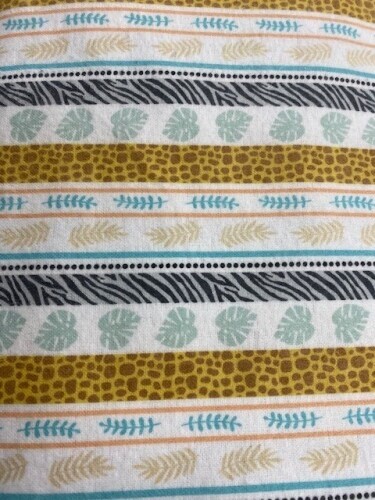 Tiny Tots Flannel - Stripe that matches  the elephants