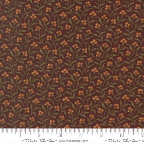 Flannel Season COMING SOON (June) - Small Apricot Flowers on Purple Background