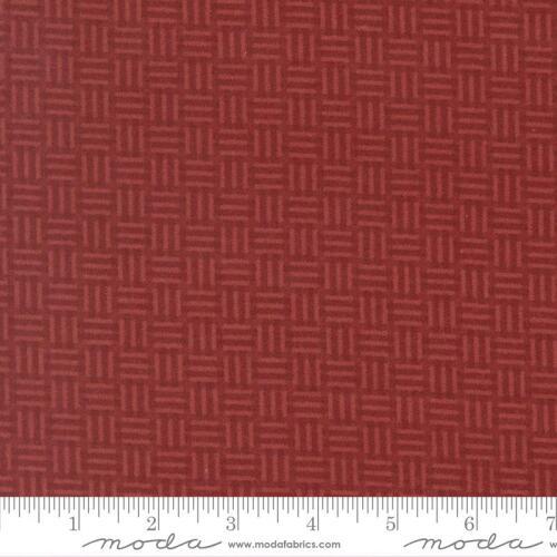 Flannel Season COMING SOON (June) - Barn Red Basketweave