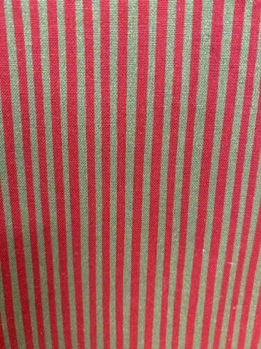 Anywhere is Paradise - Red & Gold stripes