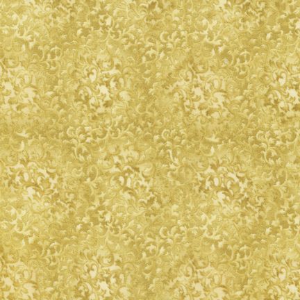 Fusions Metallic Cotton - gold speckles