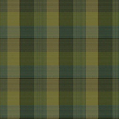 Folk Art Flannel lll - Large Forest green plaid