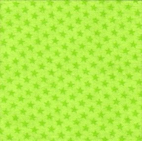 Farm Friends Flannel - green tone on tone stars