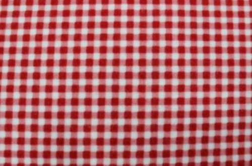 Mad for Plaid Flannel - Red & white gingham