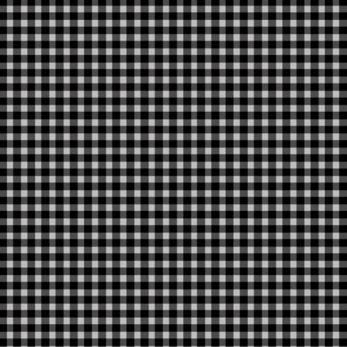 Welcome Home Flannel - Black & white gingham