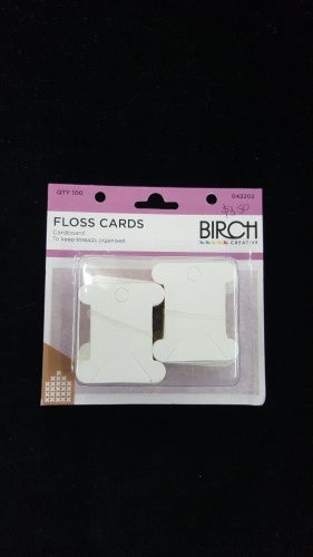 Floss Cards - Cardboard 100