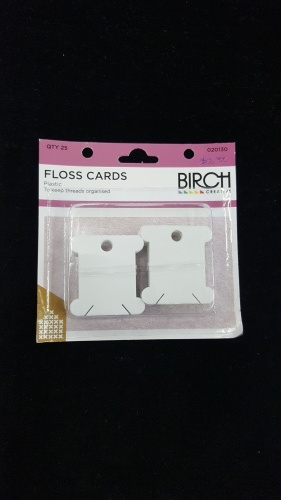 Floss Cards - Plastic 25