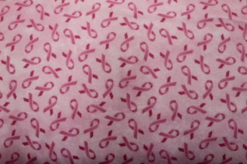 Pink Warrior Flannel - Breast cancer ribbon