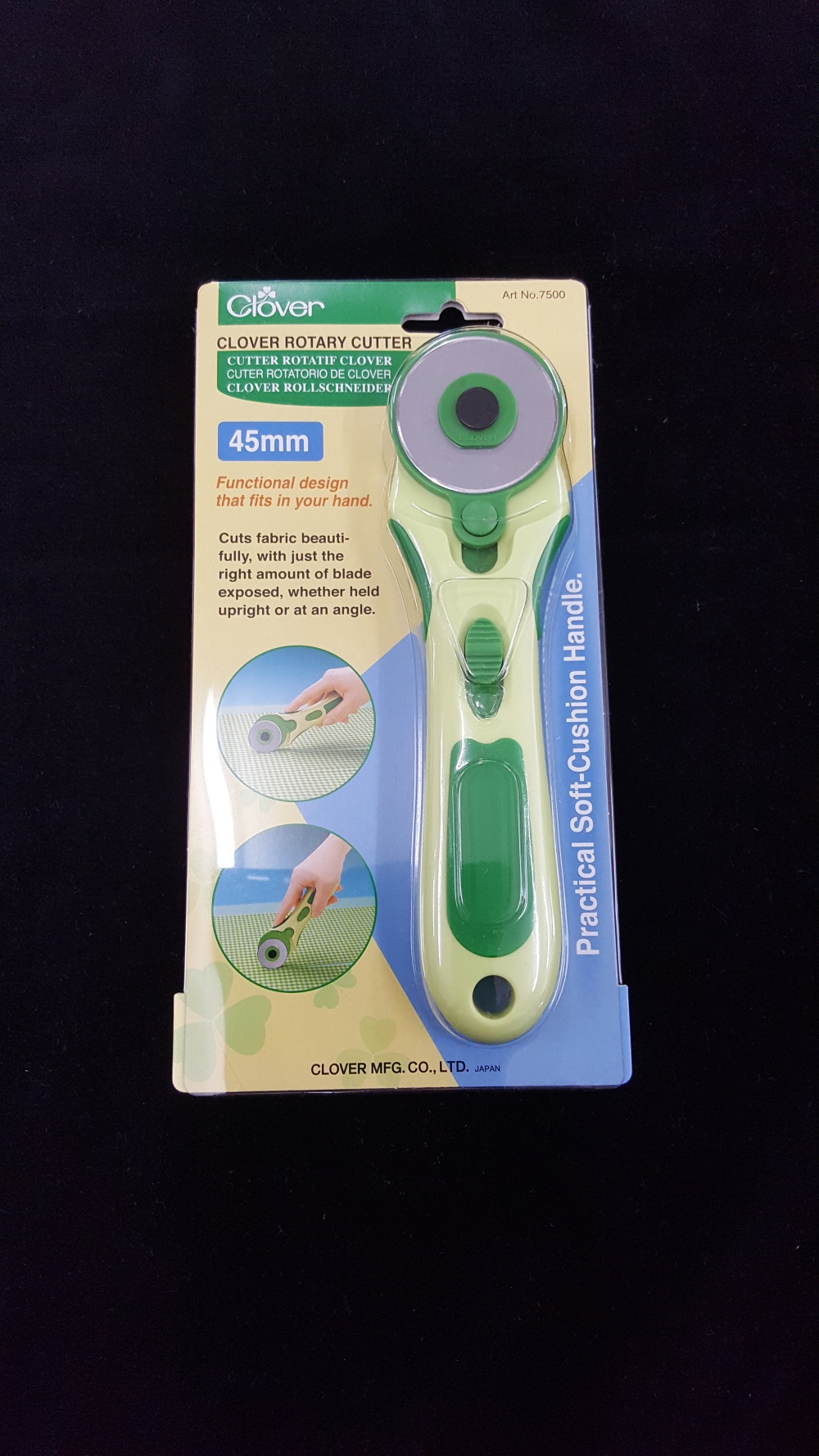 Clover Rotary Cutter 45mm - Professioneller Rollschneider Für Stoffe