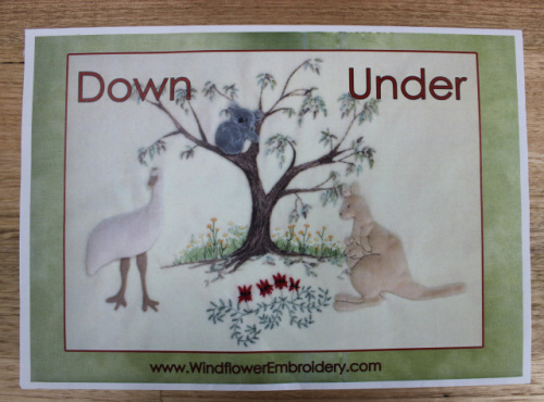 Down Under Kit - Kit includes pattern, full instructions and velour for animals