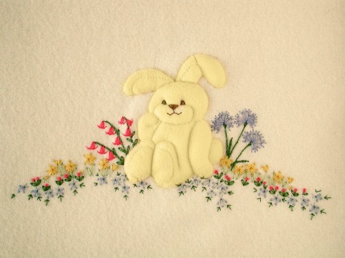 Honey Bunny - Kit includes pattern, full instructions & velour for bunny