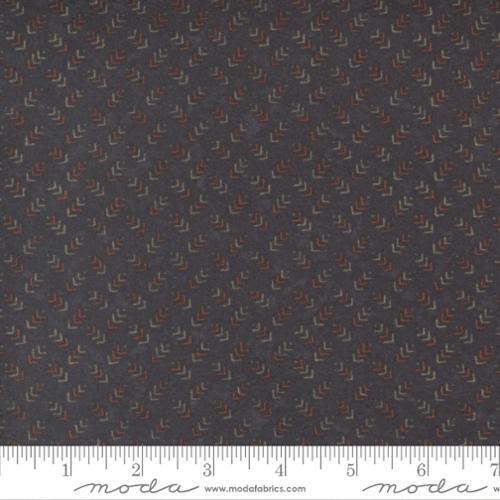 Fall Melody Flannel - Small arrows on black background