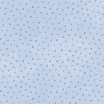 Little Lambies Flannel - Background of blue with deeper blue spots