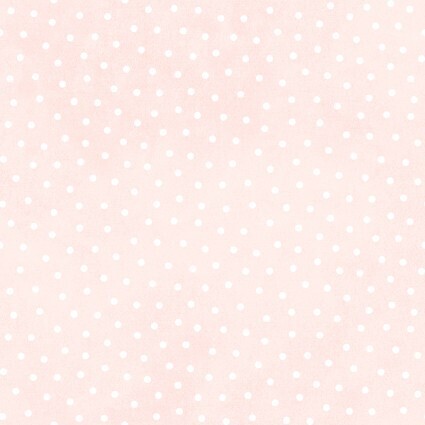 Little Lambies Flannel - Background of soft pink with white spots