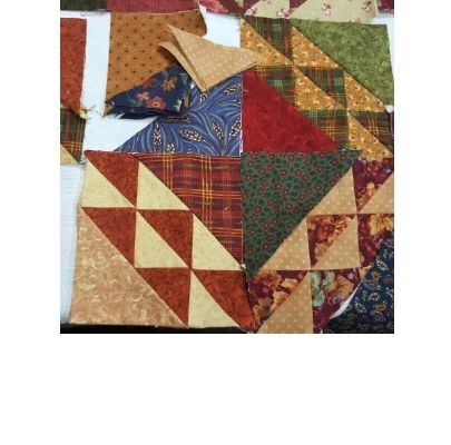 My Scrappy Flannel Quilt 