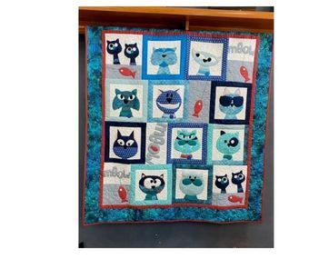 Jan's Cat quilt