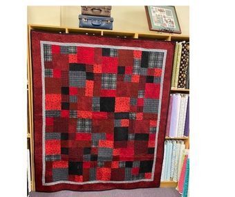 Lois's plaid quilt